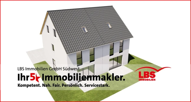 Bild: Gartenperspektivansicht