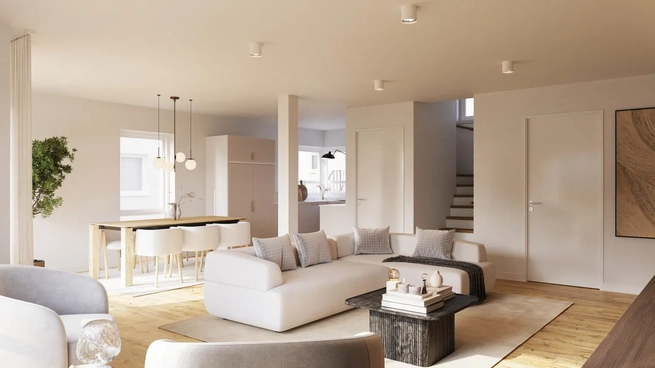 Bild: Wohn- und Esszimmer
