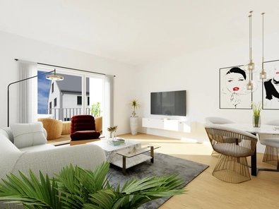 Musterfoto Wohnzimmer