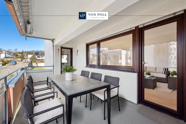 Bild: Balkon gestaged Rahmen