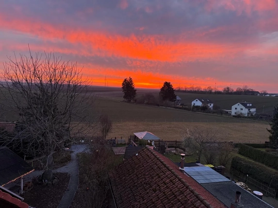 Bild: Blick Dämmerung