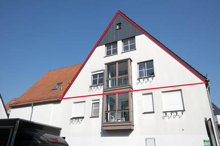 Aussenansicht Giebel