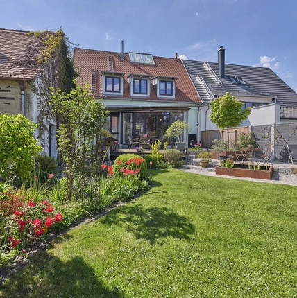 Bild: Die Aussicht vom Garten