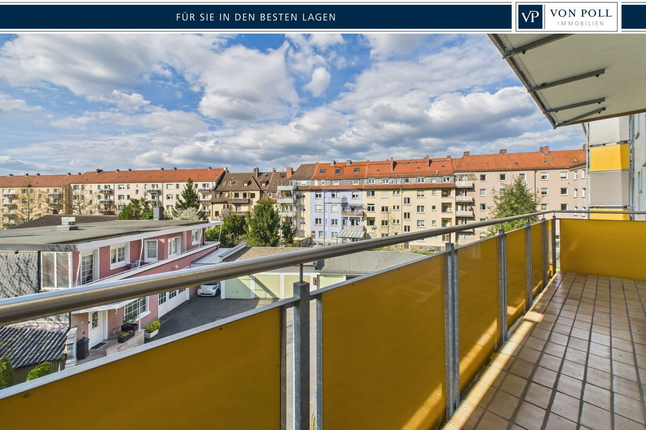 Bild: Balkon zum Innenhof