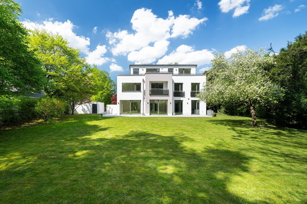 Gartenansicht Wohnhaus