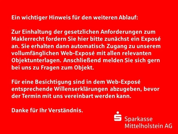 Bild: Wichtiger Hinweis