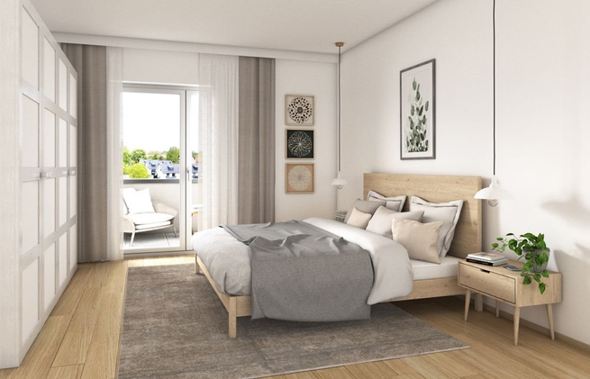 Bild: Interior-Germering-Whg25-Schlafzimmer