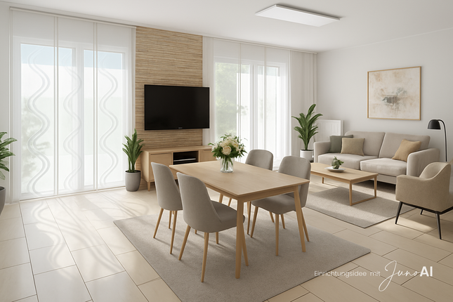 Bild: Wohnzimmer - Juno AI Staging