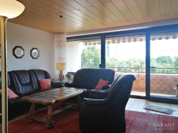 Bild: Blick auf Balkon