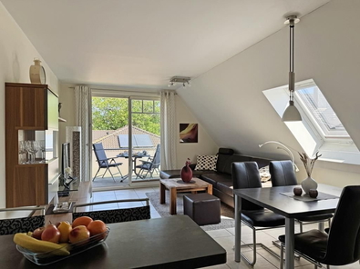 Wohnbereich mit Balkon