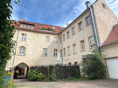Hausansicht vom Innenhof