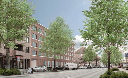 Neubau in Fuhlsbüttler Str.