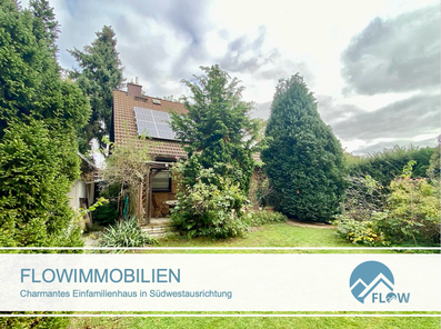 Hausansicht Garten