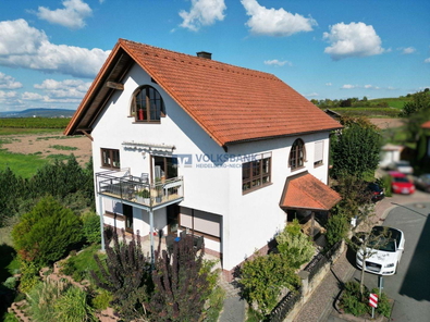 Hausansicht Vogelperspektive