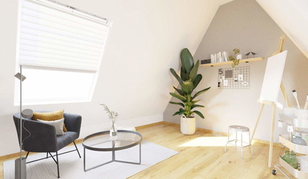 Das Studio ist der ideale Ort für Projekte und Hob