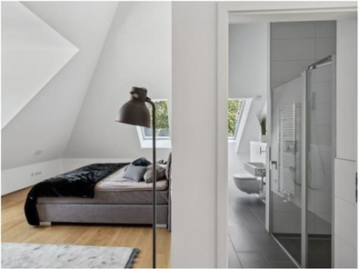 Schlafzimmer 1 mit En-Suite-Bad