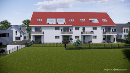 Außenansicht von Süden