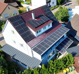 Luftaufnahme Haus