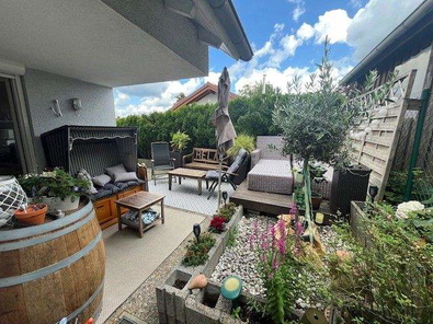 Terrasse m. Garten