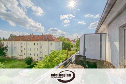 Blick vom Balkon
