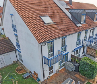 Haus vom Garten aus