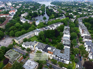 Luftaufnahme Alster