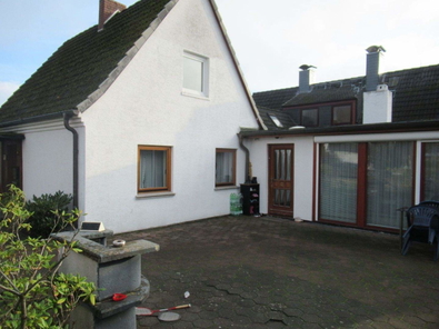 Hausansicht Eingangsbereich