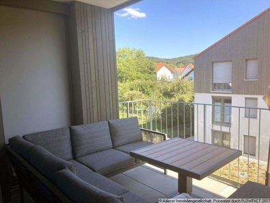 Geschützter Balkon