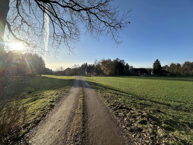 Blick auf die Immobilie