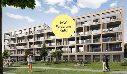 die Wohnung ist Kfw 55-förderfähig