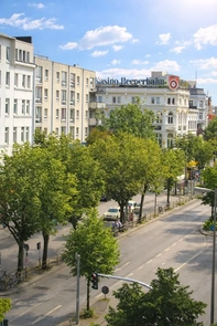 Aussicht Straßenseite
