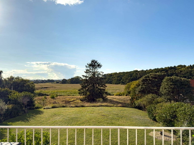 Ausblick Balkon
