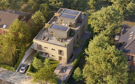 Ansicht Dachterrassen