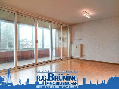 Großzügige 3-Zimmerwohnung mit Wintergarten in Offenburg-Südweststadt