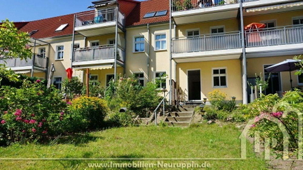 Blick zum Haus