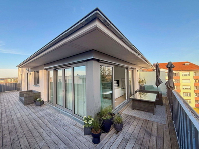 XL Sonnenterrasse mit Panoramablick
