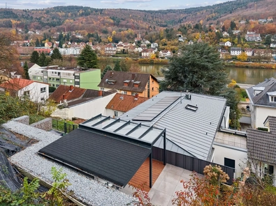 Penthouse mit freiem Blick auf