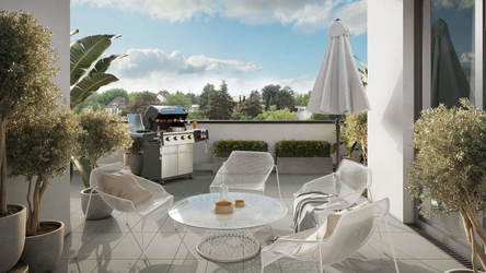 Dachterrasse