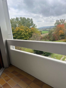Balkon mit Landschaftsblick
