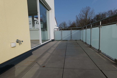 Großer Balkon