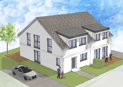 Projektansicht Süd-West