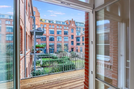 Ausblick Balkon