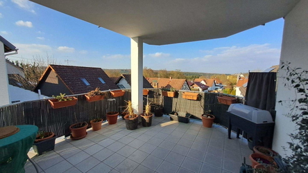 Balkon mit Fernblick