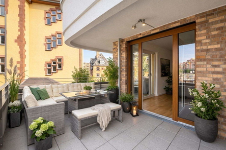 Terrasse - Visualisierung
