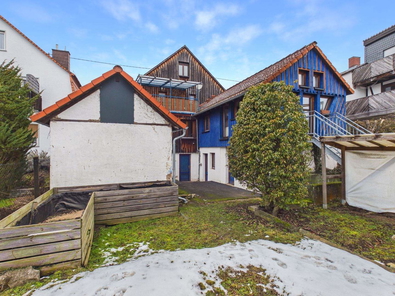 Haus Rückansicht