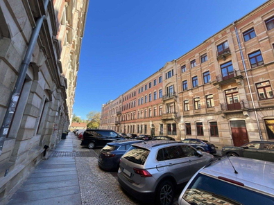 Blick in die Straße