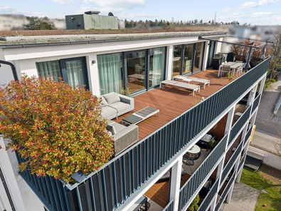 Dachterrassenansicht