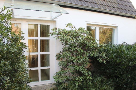 Frontfassade Eingangsbereich