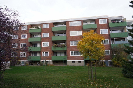 vermietete Wohnung mit Balkon