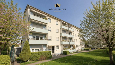Außenansicht des gepflegten Mehrfamilienhauses in stadtnaher Lage von Metzingen